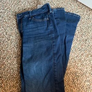 Hollister high waisted skinny dark wash